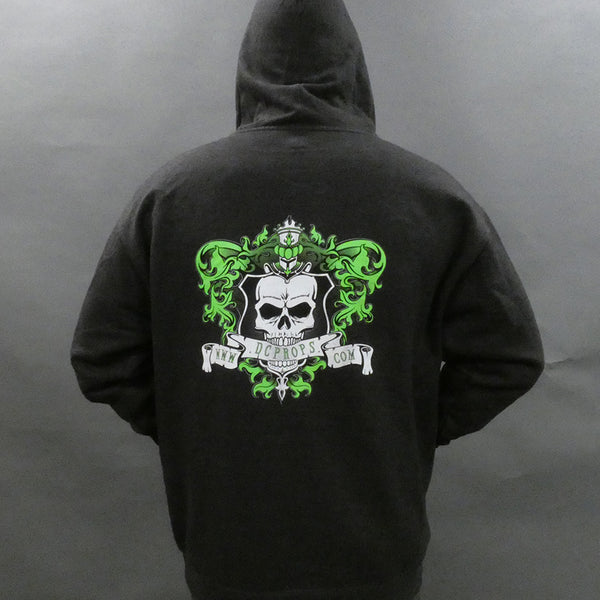 Hooded Sweatshirt - Skull Logo