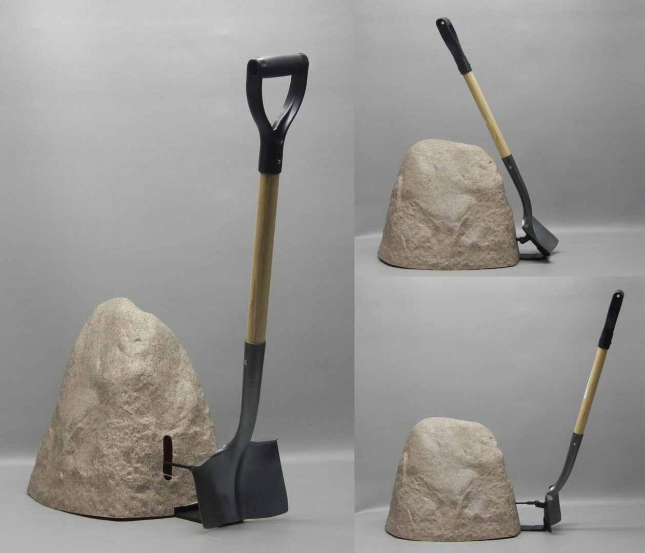 Rocking Shovel - With Faux Rock