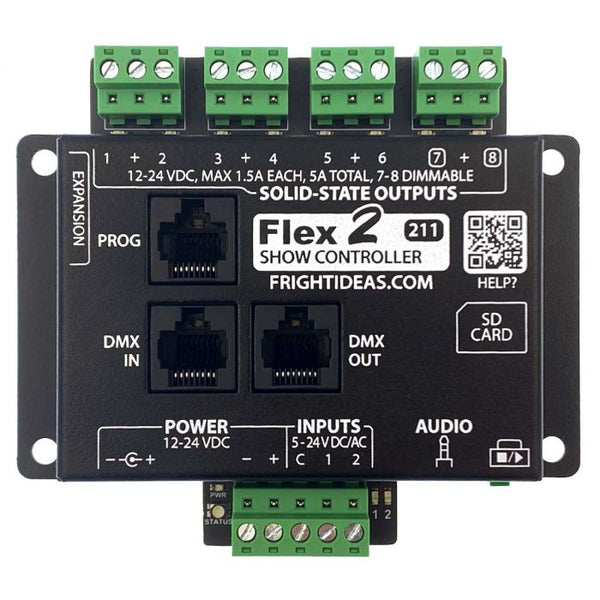Boo Box Flex2 (8 output controller, MP3 Audio Player - NO DMX)